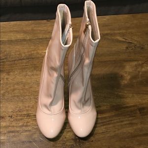 Simmi London Patent Leather Heeled Boots